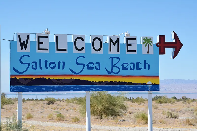 Salton Sea Beach