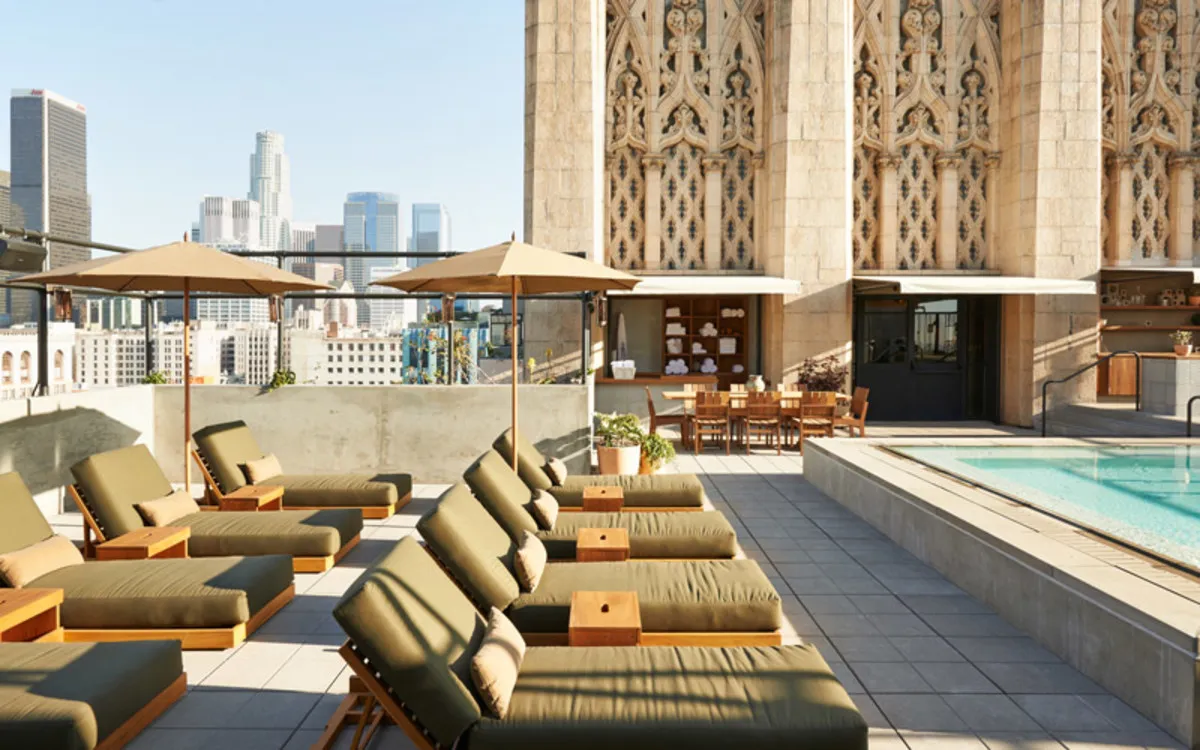 The Secret Rooftop Garden at The Ace Hotel