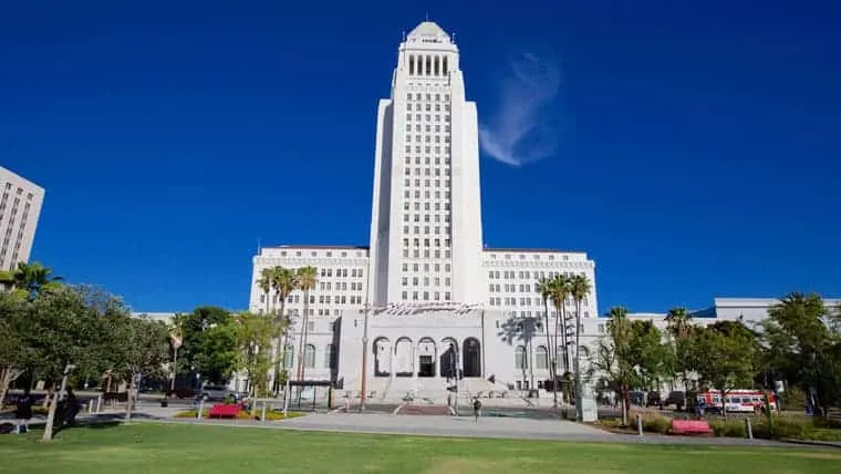 L.A. City Hall Observation Deck (27th Floor)