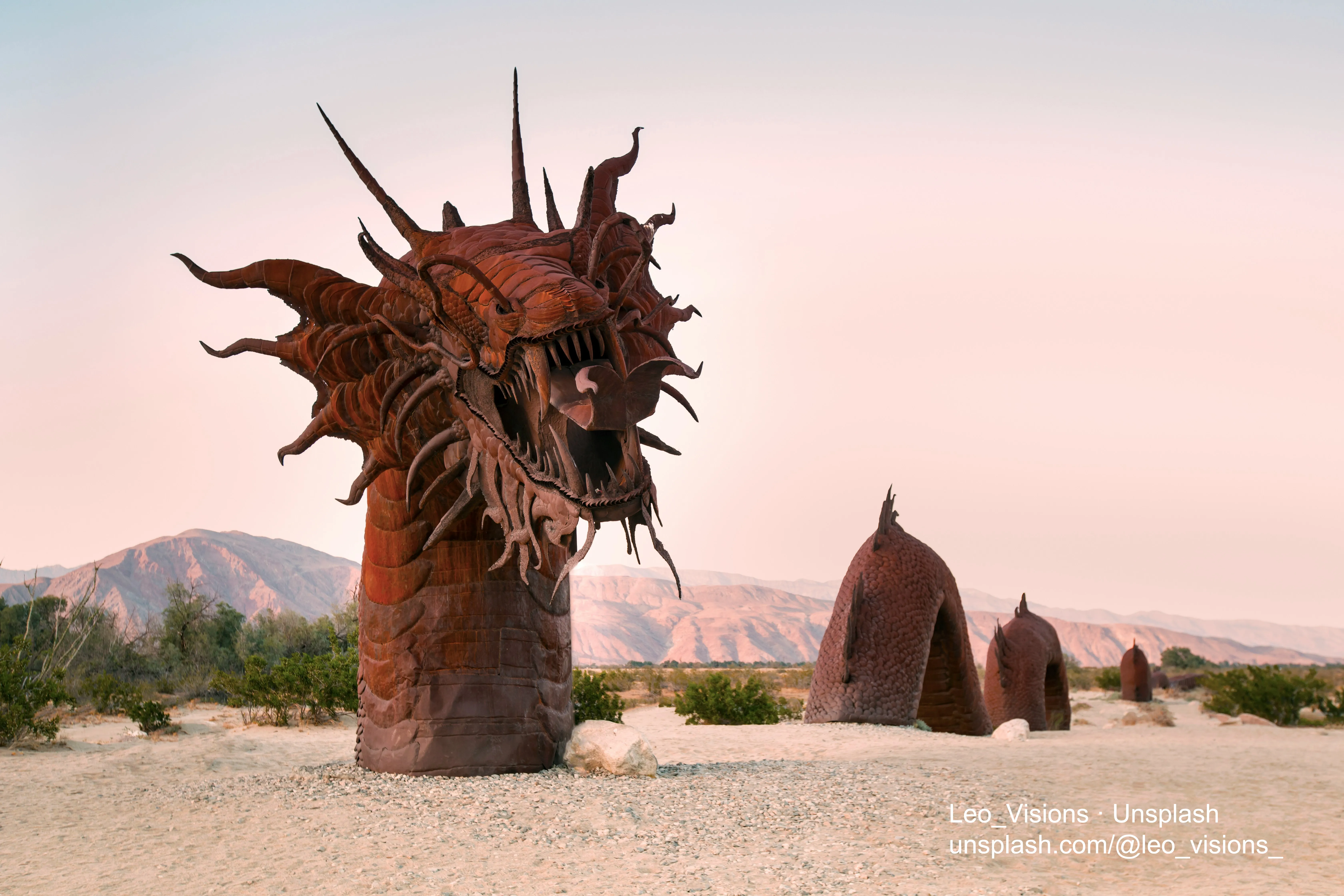 Borrego Springs Serpent Sculpture